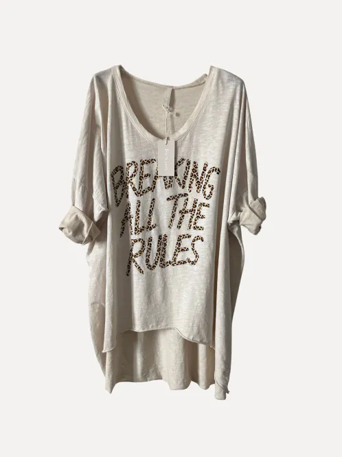 Hovedbilde BREAKING THE RULES T-SHIRT
