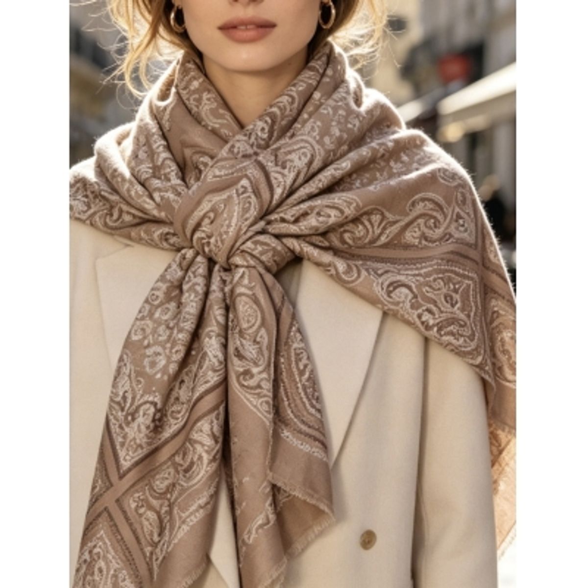 SCARF PAISLY