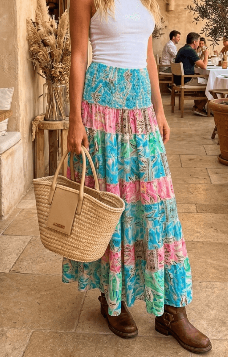 MUMBAI BOHO SKJØRT