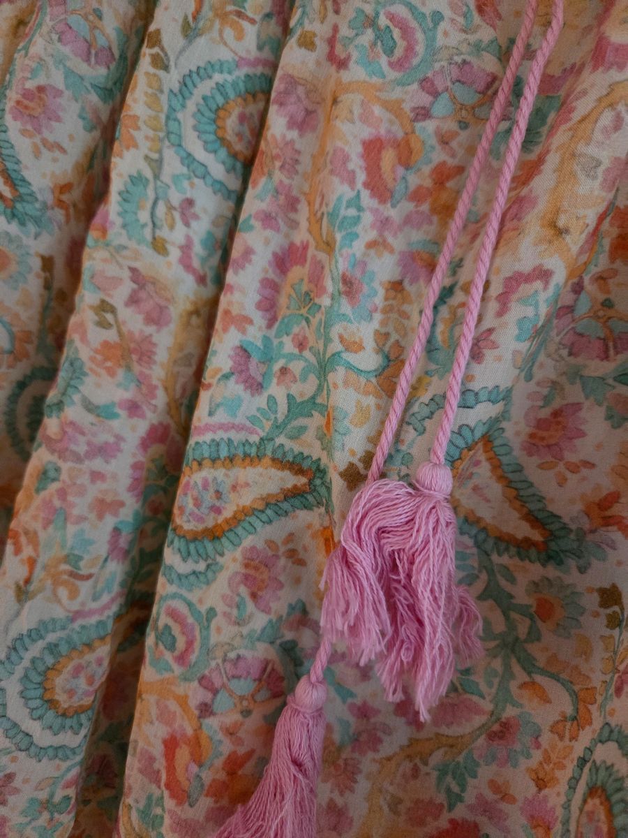 SUSANNE BLOUSE PAISLEY BEIGE