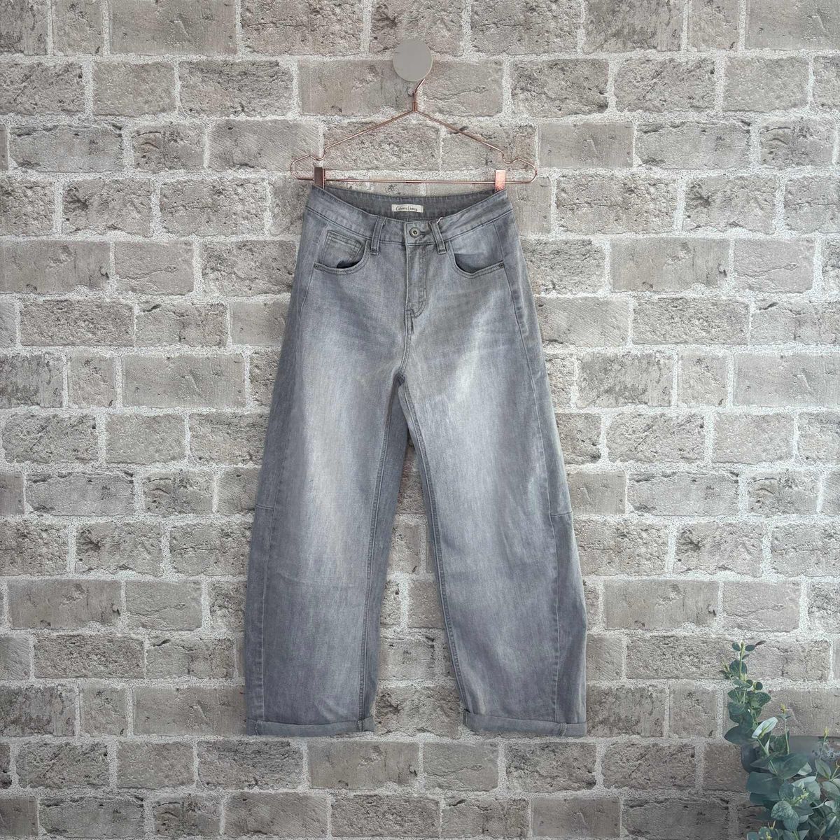 MOWITA JEANS GRÅ
